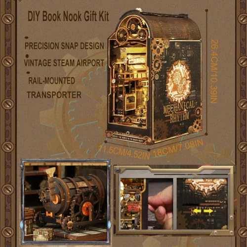 Book Nook Kit - magical academy setting 1:24