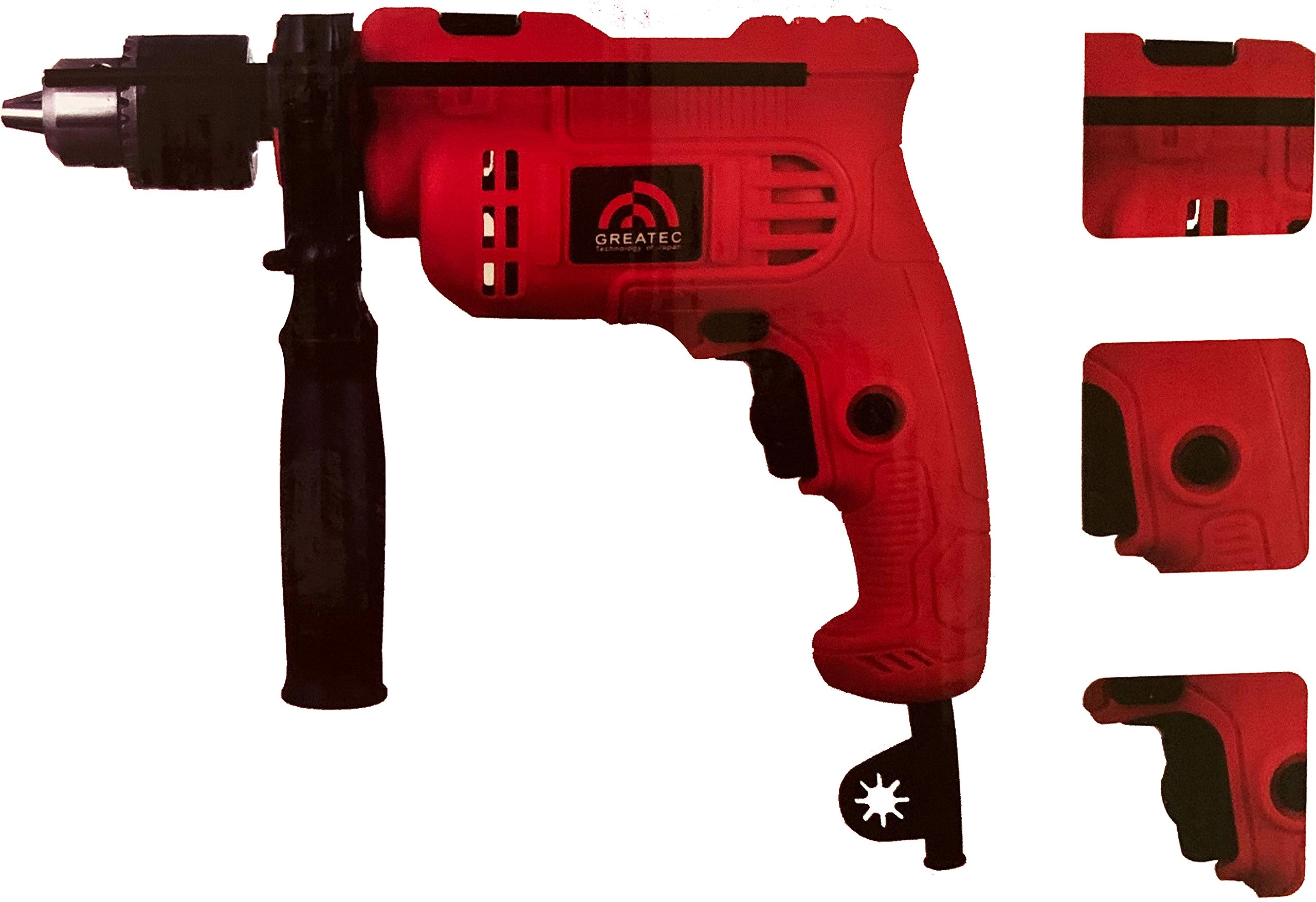 GREATEC Impact Drill Set - 900 Watts 13 Millimeters