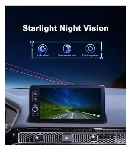 Intelligent Dynamic Trajectory Car Rear View Camera - Night Vision Wire 4K AHD 1080P
