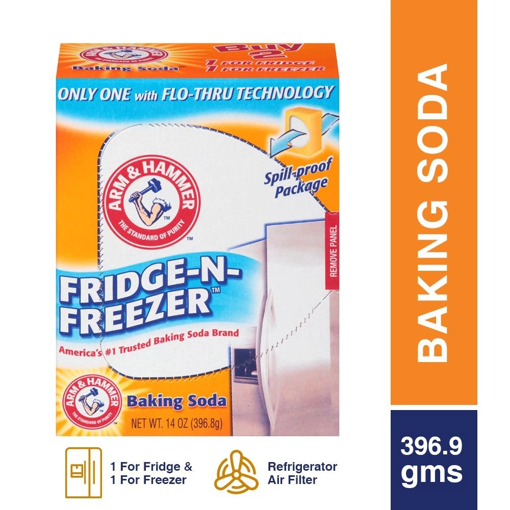 Fridge-N-Freezer Baking Soda - 396.9g White