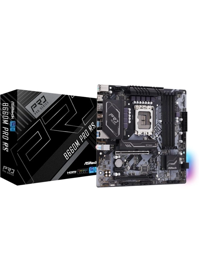 ASUS B660M PRO RS - LGA1700 DDR4 4800MHz