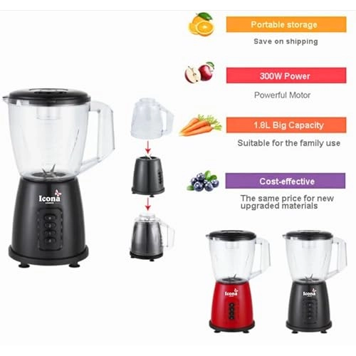 Commercial Nutrition Grinder & Blender - 300-400W