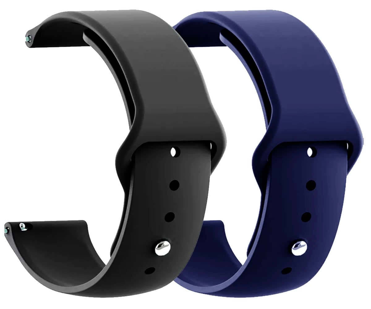 aonesaccessories 2 Pack 20mm Elegant Watch Strap for Pebble Cosmos Ultra