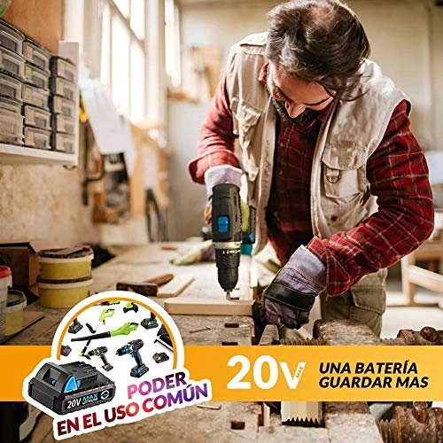 20V Cordless Drill - 1.5Ah 58N.m
