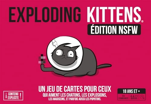 Exploding Kittens: NSFW Edition - Card Game (French)