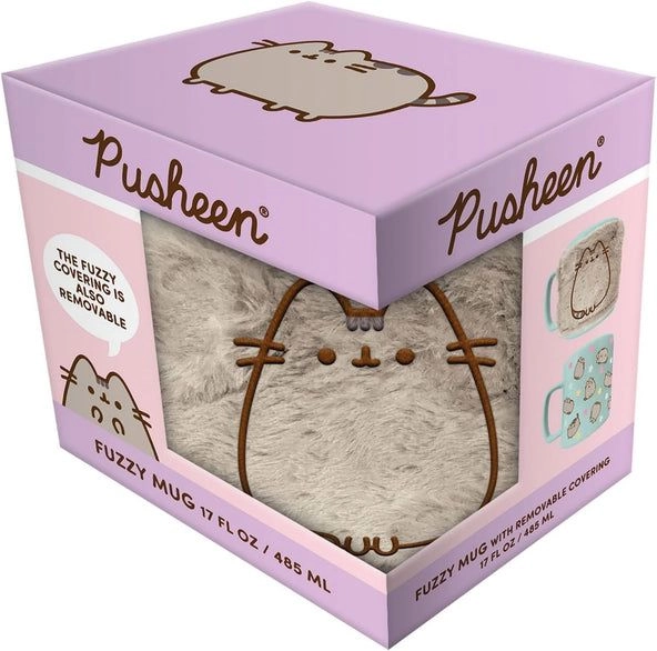 Pusheen Mug - teddy bear cover - 440 ml
