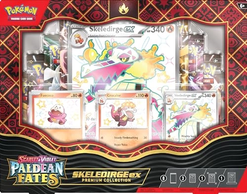 Scarlet and Violet PALDEAN Fates EX Premium Collection - Shiny Fuecoco