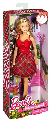 Holiday Surprise Dress Doll - 11.5 Inches Tall Plastic Ages 3+