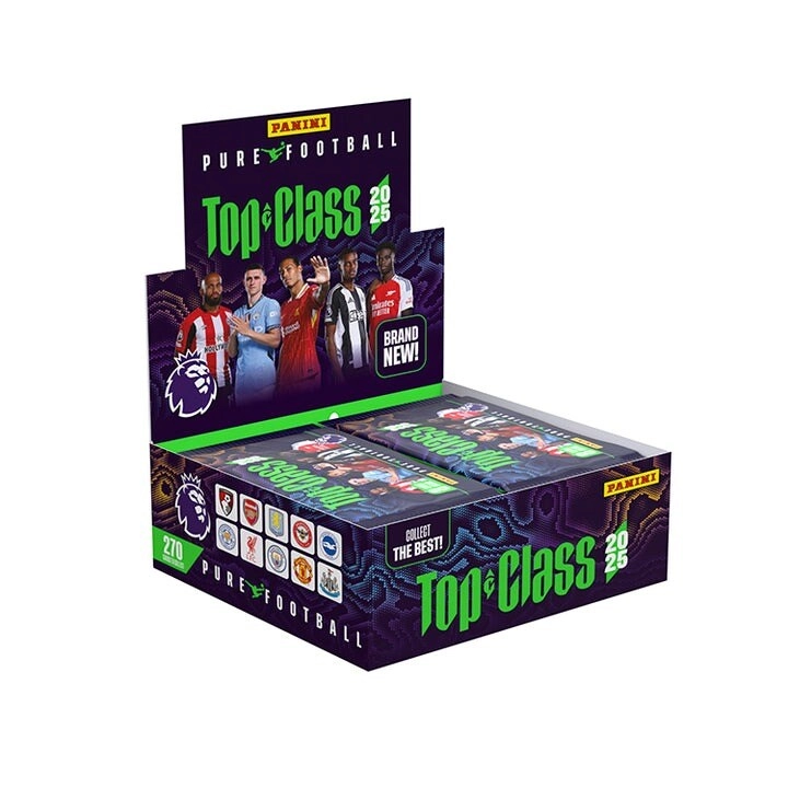 Epl Top Class 2025 Trading Cards - 8pcs