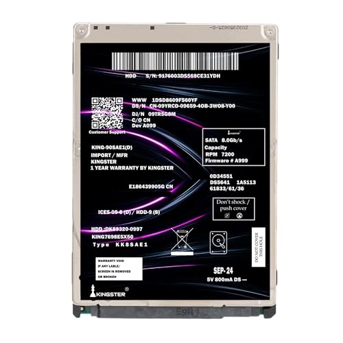 AKTACL1200 2.5" 5400rpm 128MB SATA 6Gb/s (kingL500hd) - 500GB