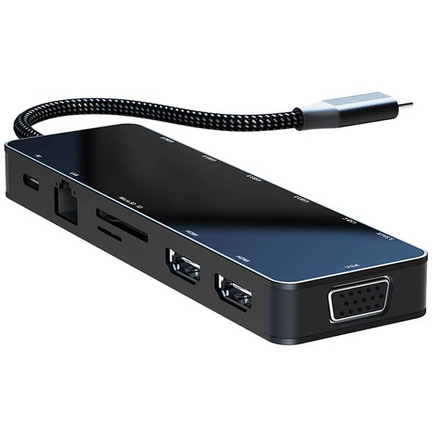 Inet INHUVT1300 - 13 In 1 USB-C Hub