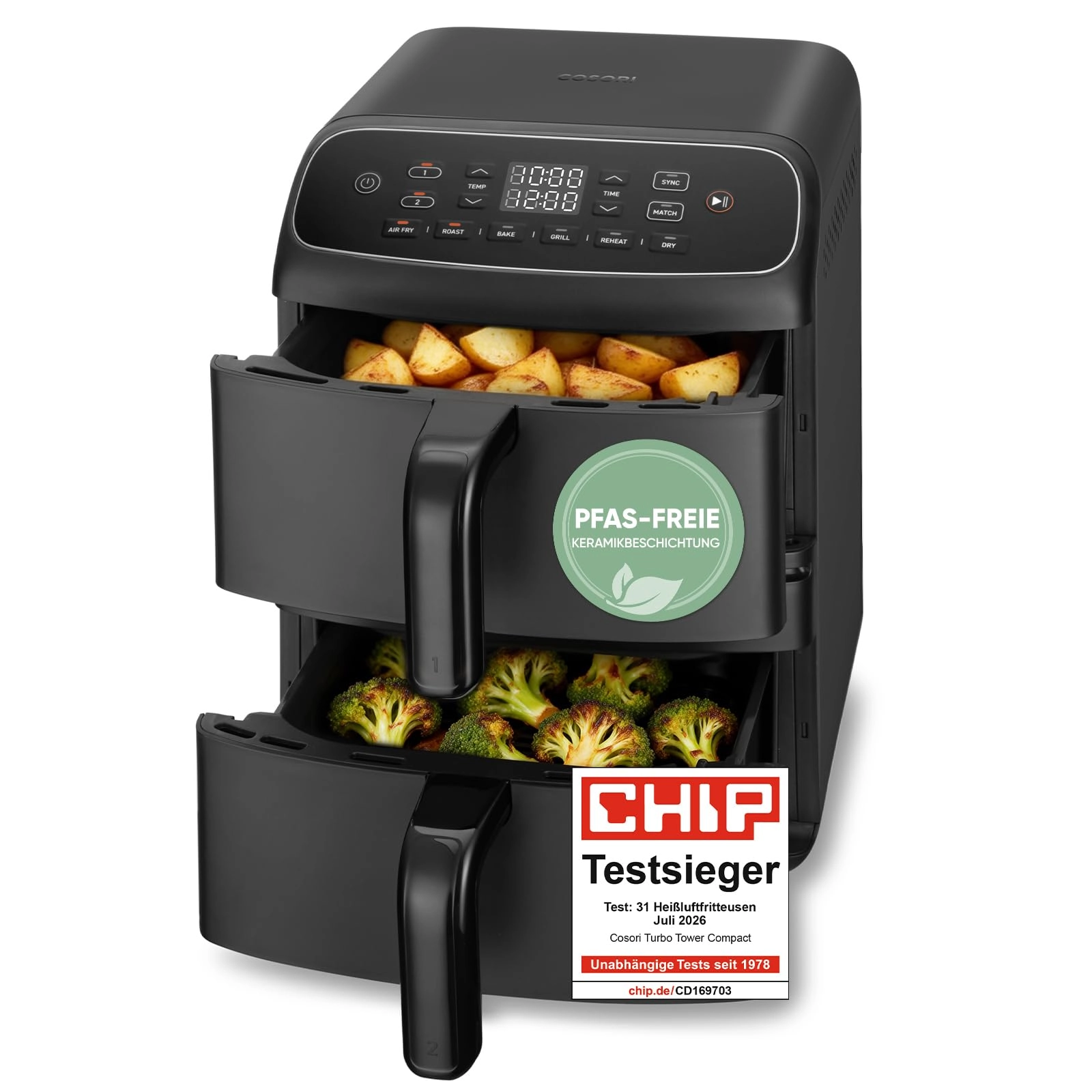 Cosori Turbo Tower Compact CAF-DC861-AEU