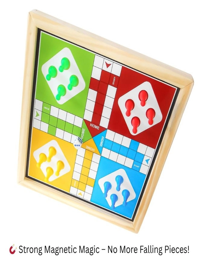 Magnetic 2-in-1 Ludo and Snake & Ladder