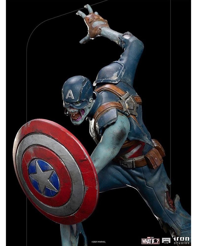 Captain America - Marvel - What if Captain America Zombie Art - 1/10 Scale Statue