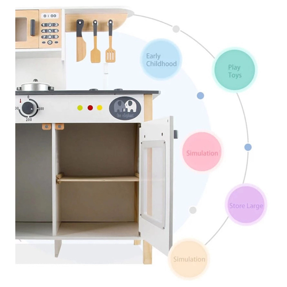 Kids Wooden Cooking Toy Play Set (GF-MSN18026)