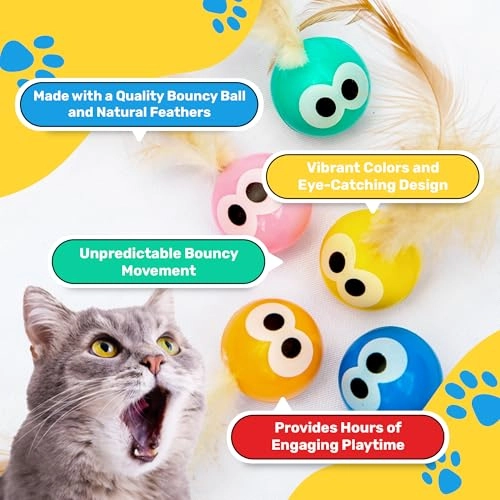 Bouncy Ball - Kittens and young cats