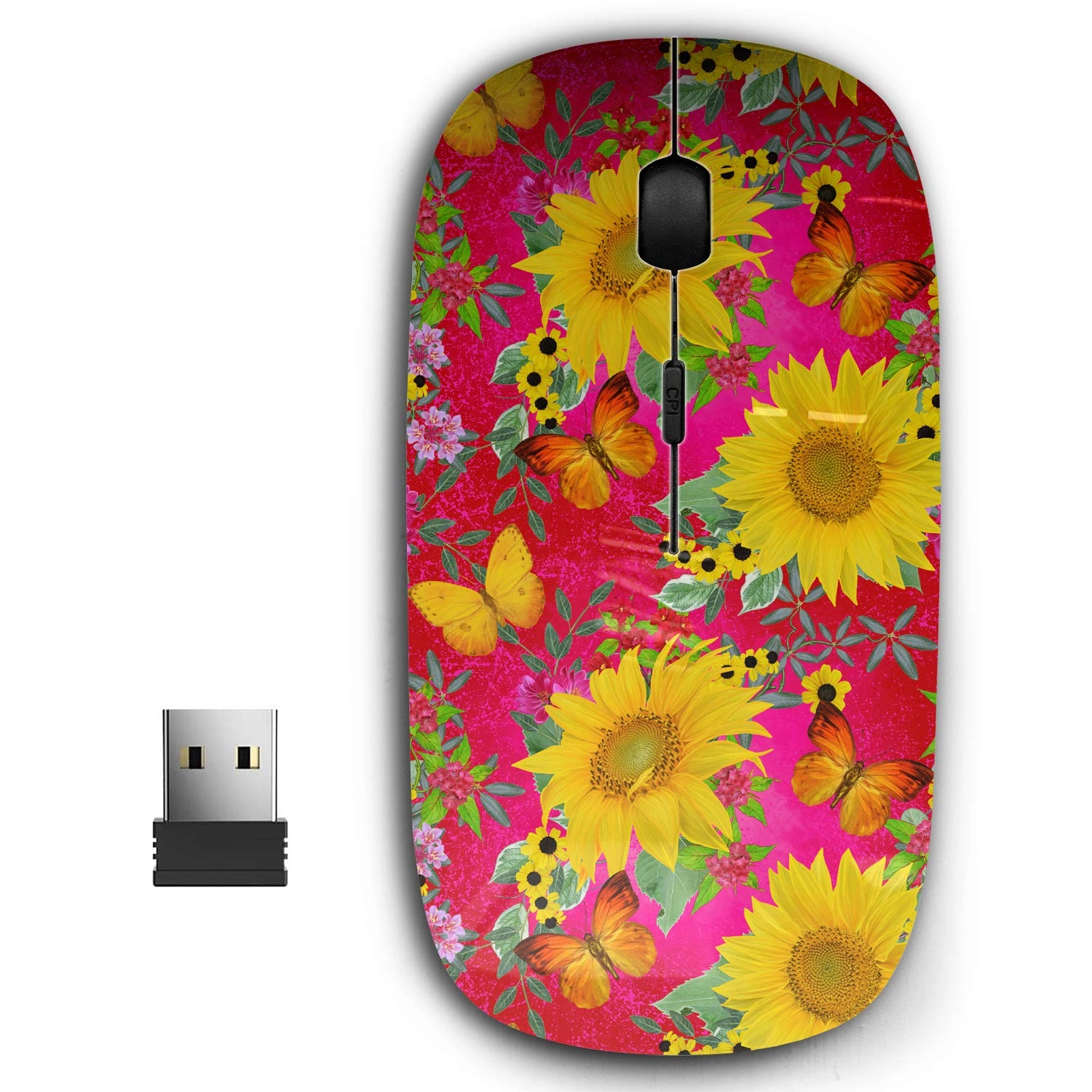 Ergonomic Portable Mouse - USB Wireless
