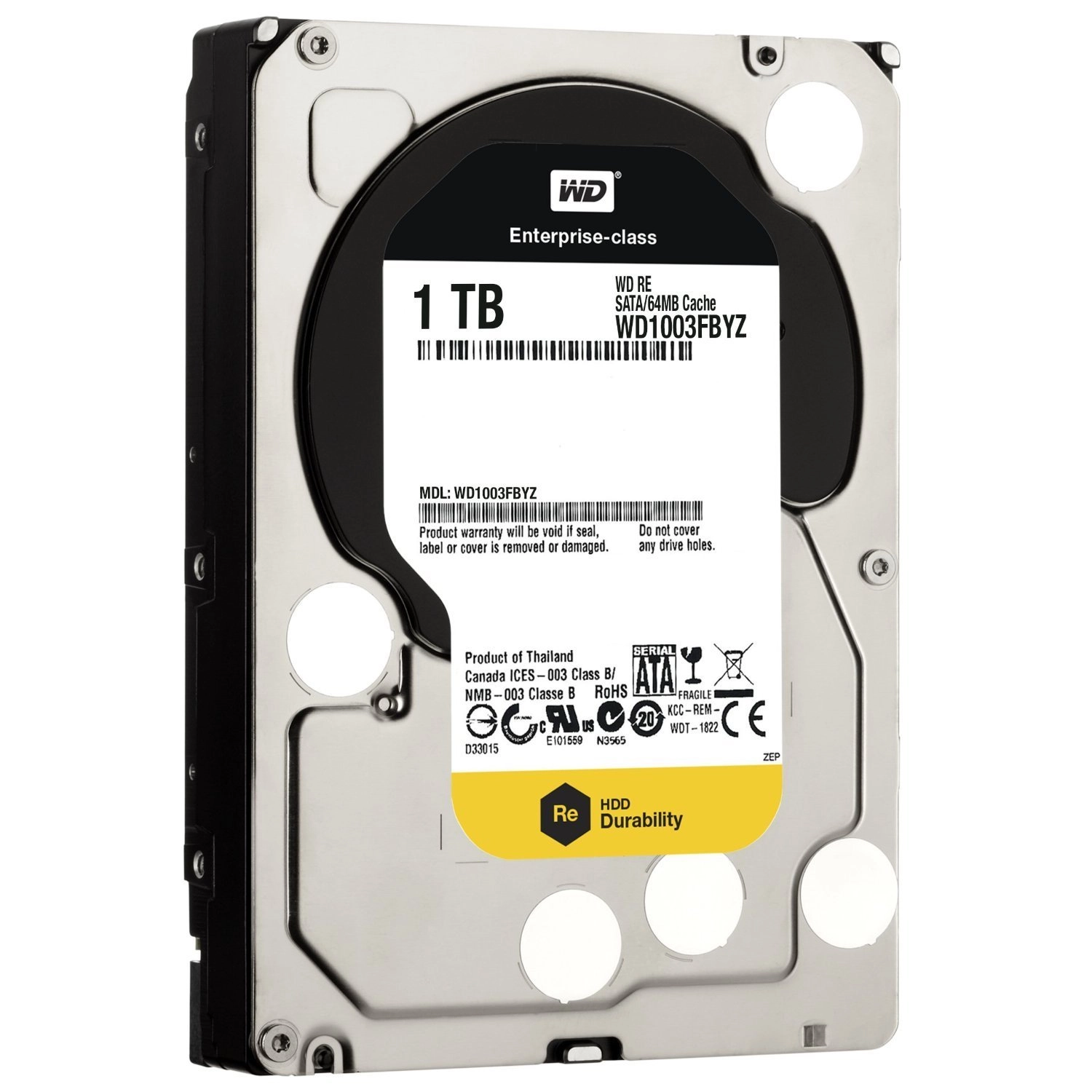 Western Digital RE 7200rpm 64MB SATA 6Gb/s (WD RE) - 1 TB