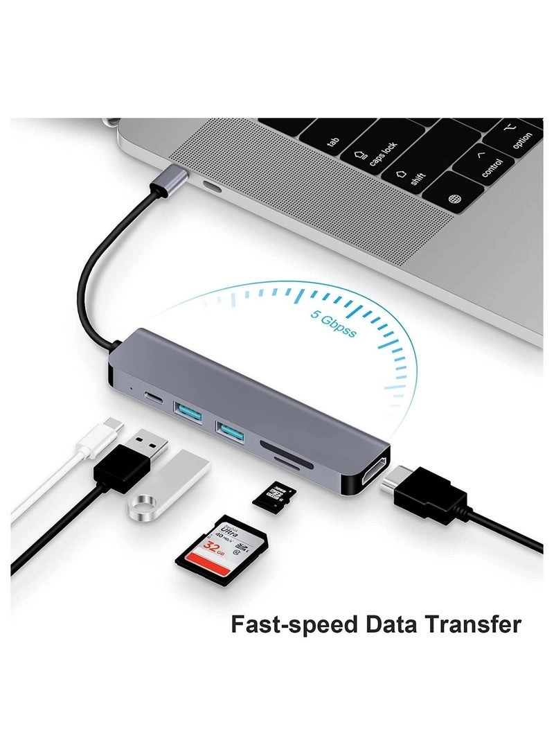 USB C Hub - 4K HDMI 100W PD