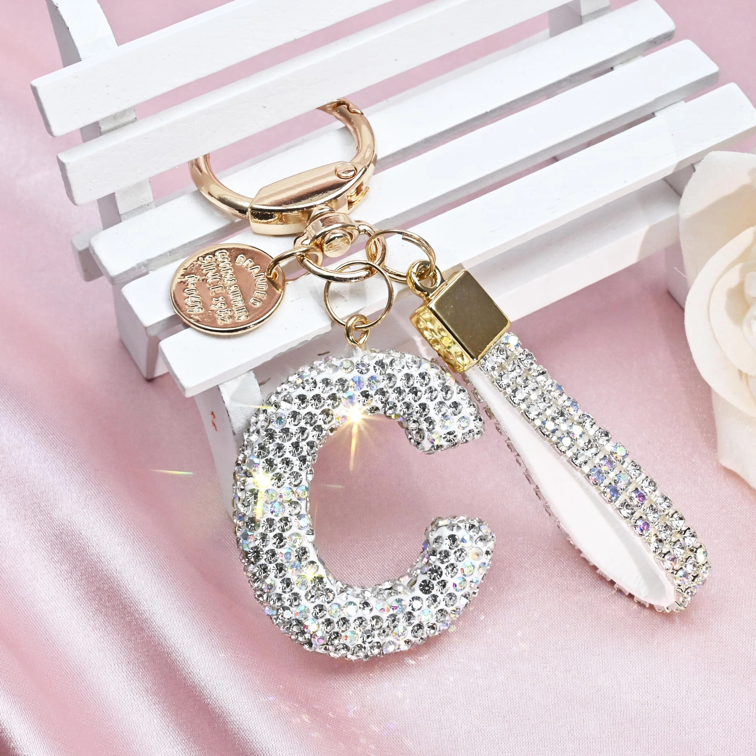 Initial Letter Keychain - Letter