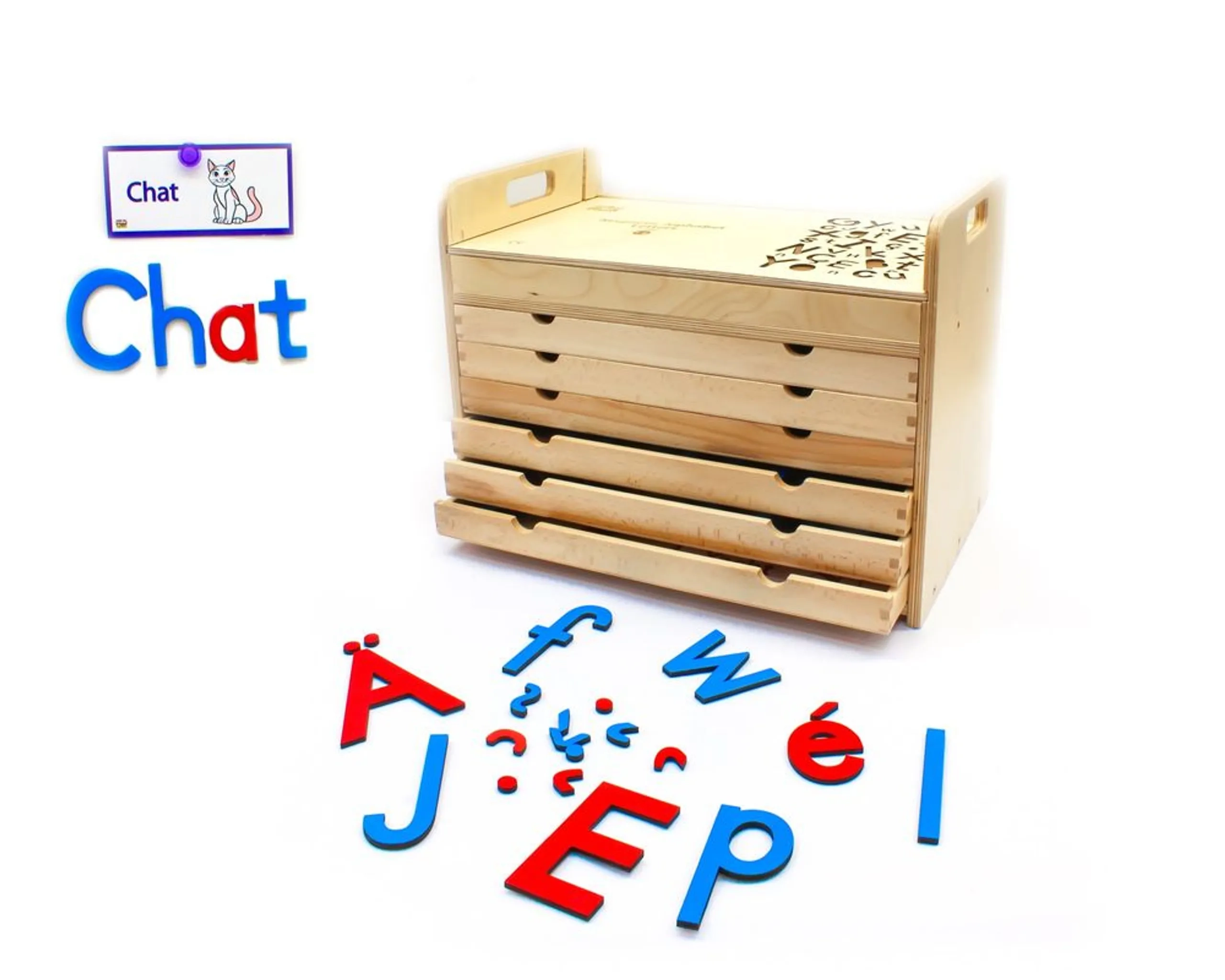 Magnetic Alphabet Letters - 5 Years & Above 151 Letters And 59 Vowels pieces