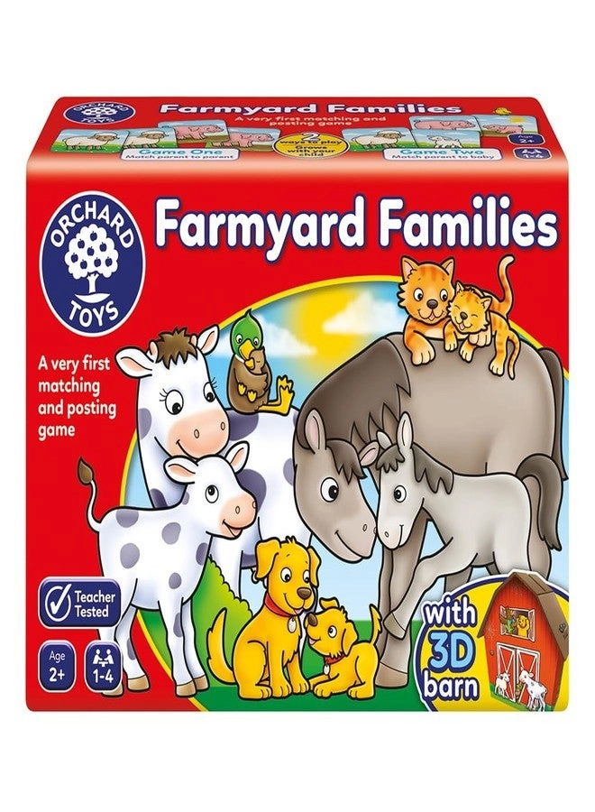 Farmyard Families Card Game - Suitable for 2 years and above 30pcs