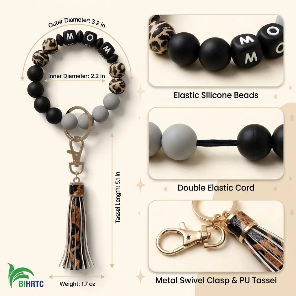 Key Ring Bracelet - Car