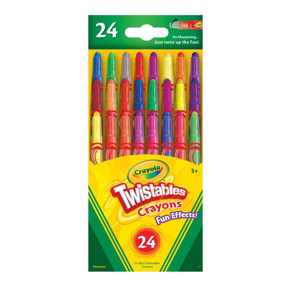 Crayola Twistables Fun Effect Crayons - 24 piece(s)