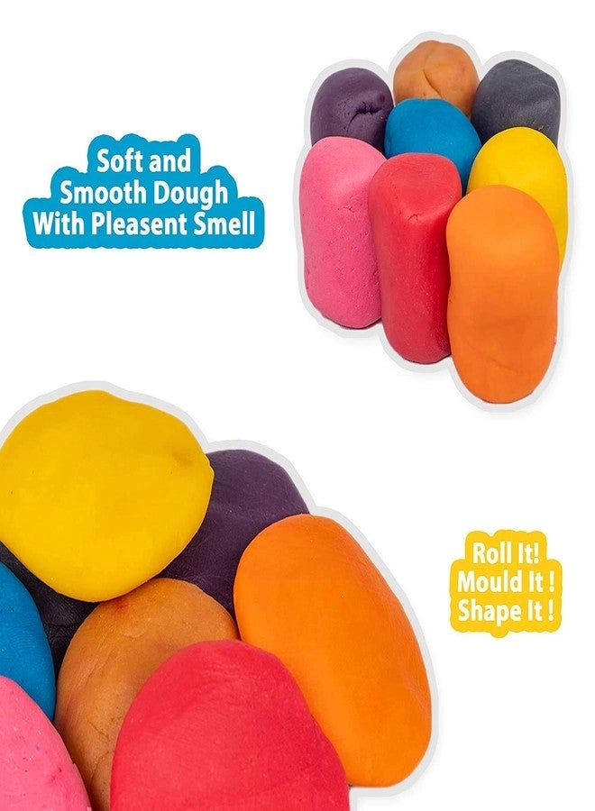 Dough Clay and Mould Set - 8 in 1
