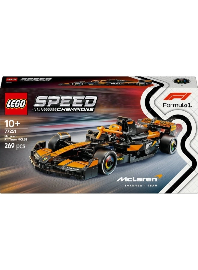 Speed Champions McLaren F1 Team MCL38 Race Car