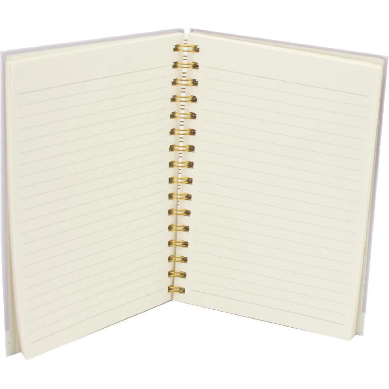 Notebook 19 X 26 cm Spiral - Grid 100 Sheets