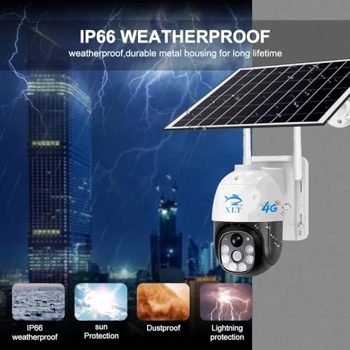 4G Sim Card Solar Camera 1080p