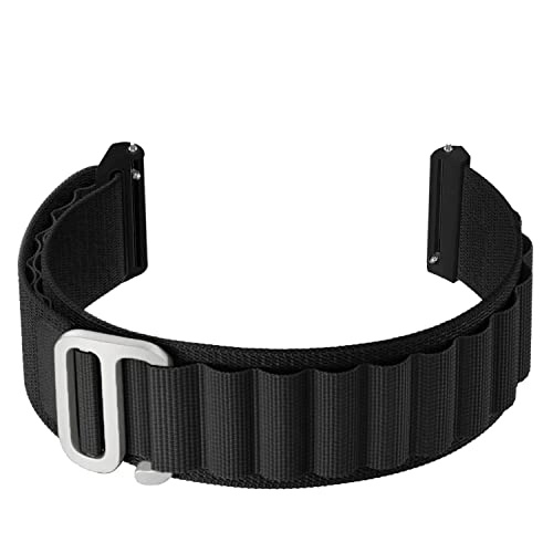 22mm Nylon Loop Watch Strap for Amazfit GTR 2