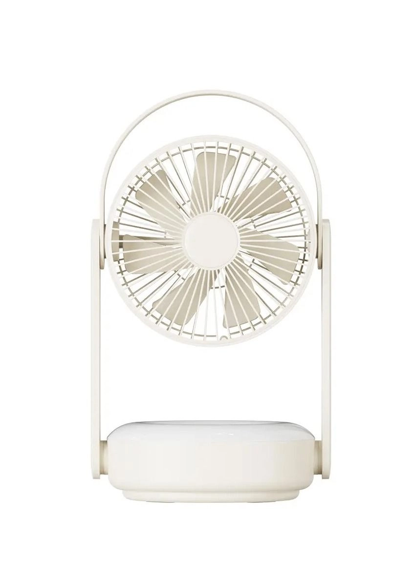 F62 - Portable Hand Fan 10000mAh LED Beige