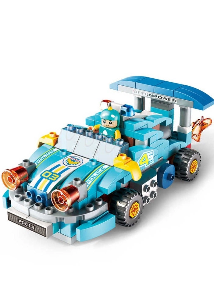 Building Blocks Set - Police 182pcs