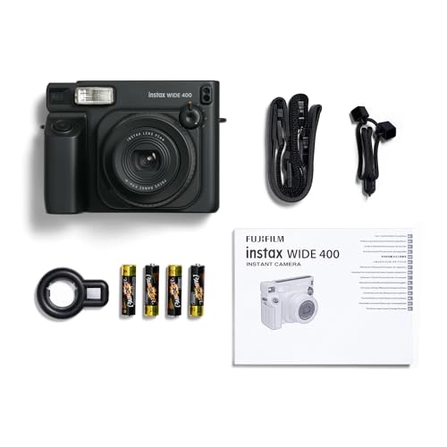 WIDE 400 - Midnight Black Analogue instant camera