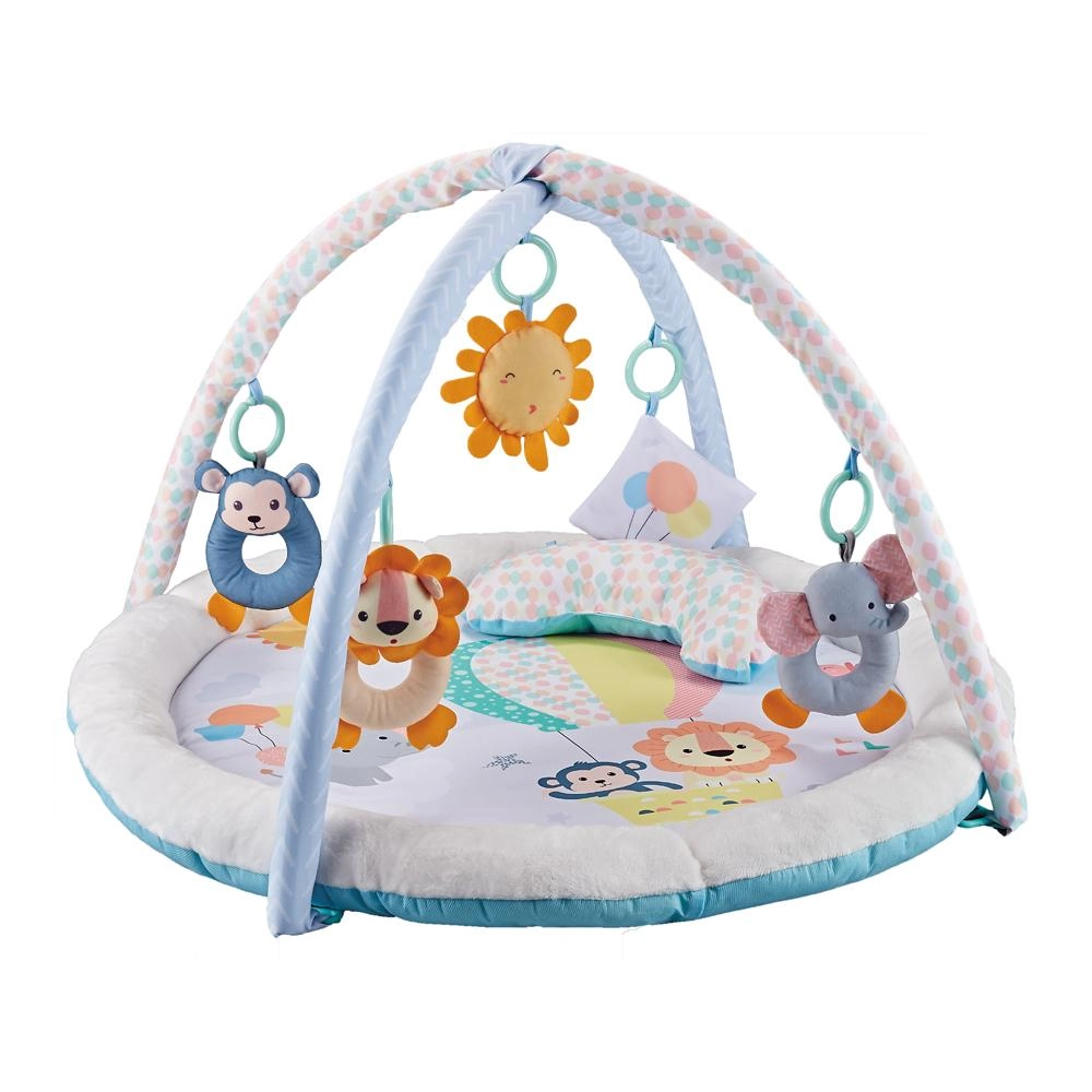 Plush Safari Theme Playmat - 0 month & above