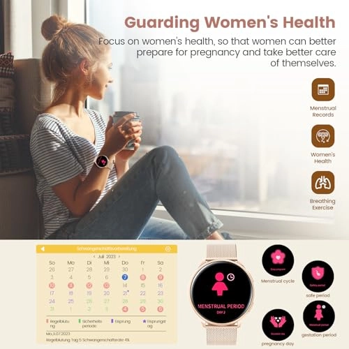 Smart Watch for Women Zinc Alloy