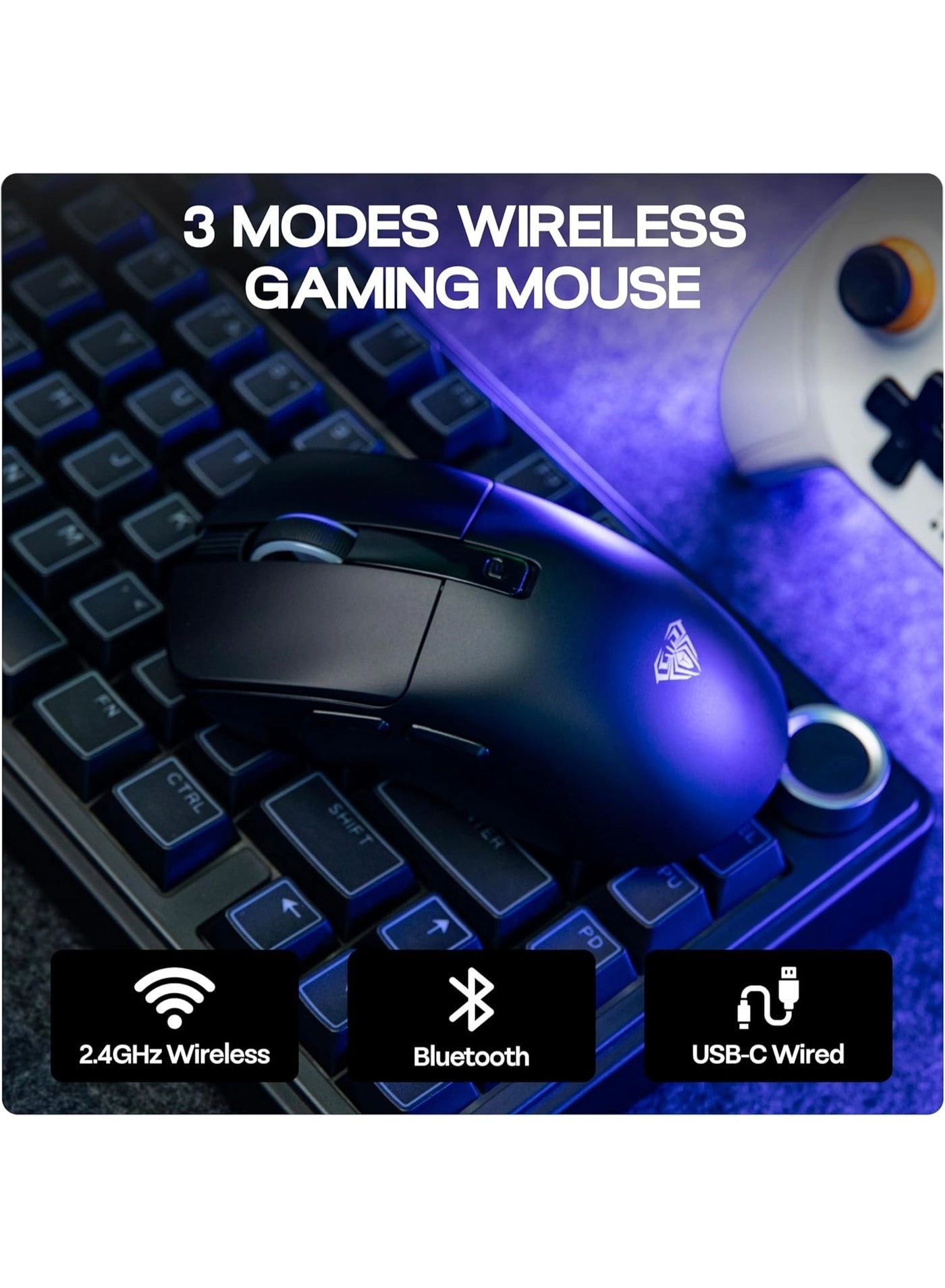 SC590 PRO - 2.4G Bluetooth Wired