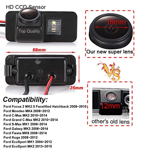 Backup Camera - universal RCA connector 1280*720 pixels