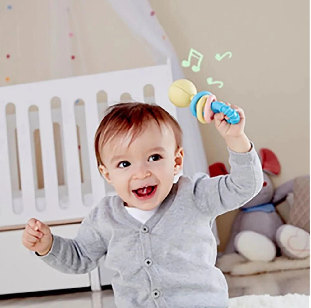 Rattling Rings Teether - rice-based material