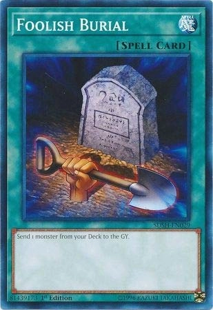 Yu-Gi-Oh! Foolish Burial SDSH-EN029