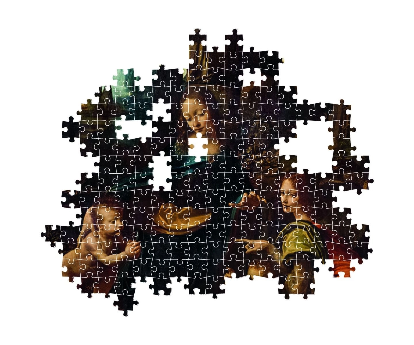 Museum The Virgin of the Rocks Puzzle (ALGT-39976) - 1000 pcs