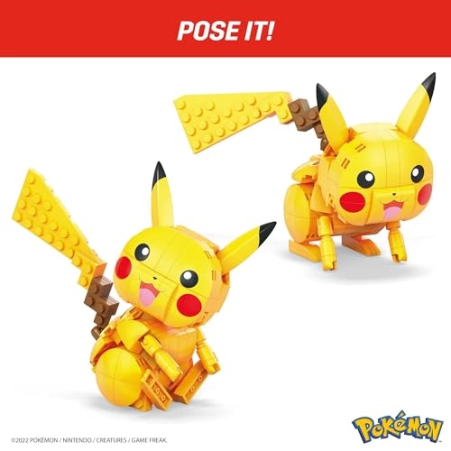 Pokémon Snorlax Building Set (887961852233) - Poseable Limbs