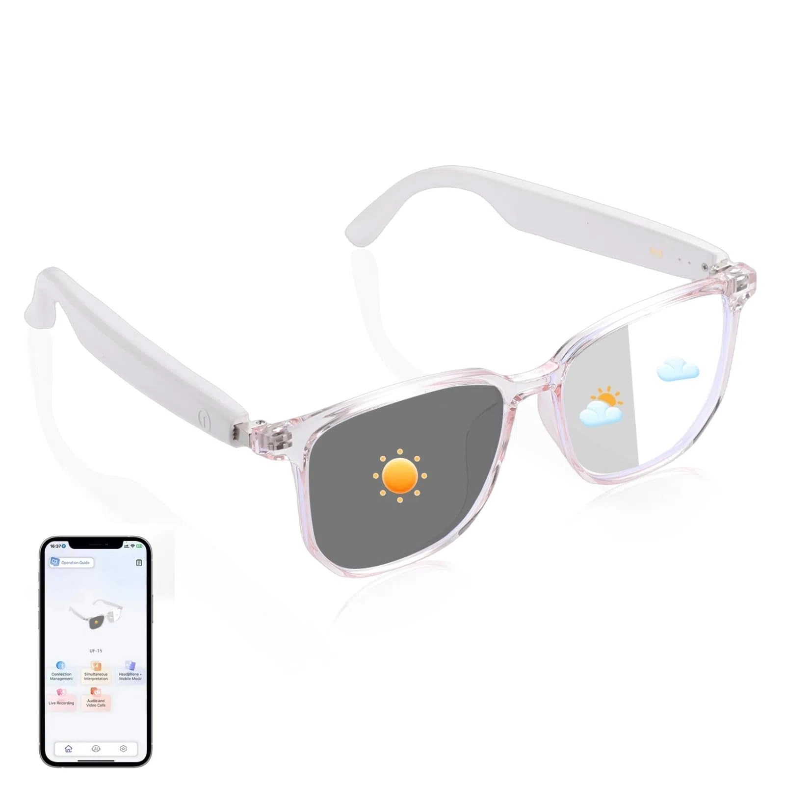 GS07 - Smart Translation Glasses Integrated with GPT