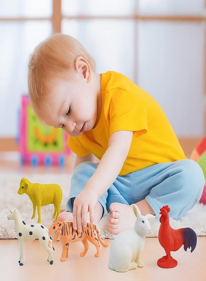 Farm Animal Toy Set - 2+ Years 12-Pcs