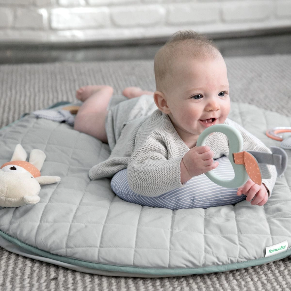 Every Season Plush Lambswool Play Gym - 0 months