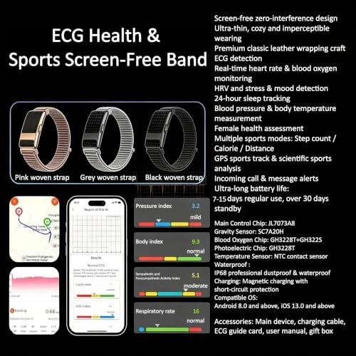 117-Q231 - Screenless ECG GPS IP68
