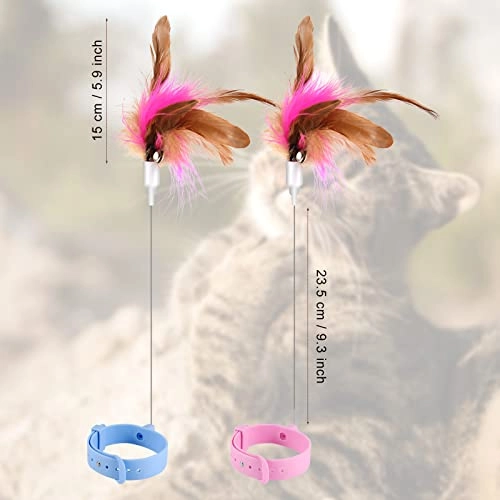Retractable Cat Toy Wand Bundle