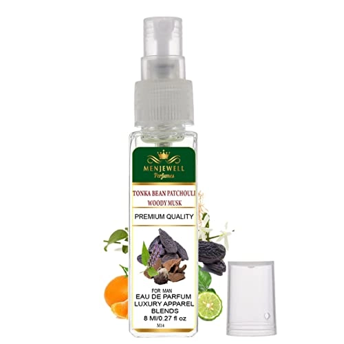 Tonka Bean Patchouli Woody Musk Eau de Parfum 8ml